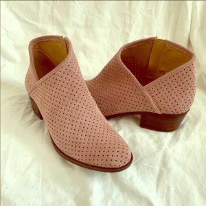 Lucky Brand Breeza Asymmetrical Ankle Bootie